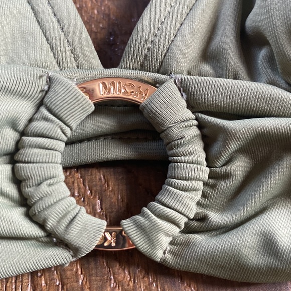 Michael Kors Logo-Ring Halter 2 Piece Bikini Size Small NWT - Picture 5 of 5